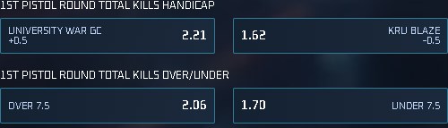 Pistol Round Total Kills