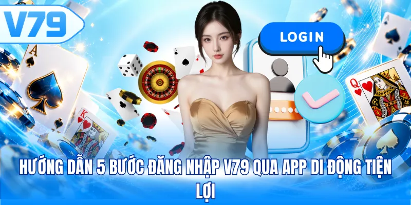 Hướng dẫn 5 bước đăng nhập V79 qua app di động tiện lợi
